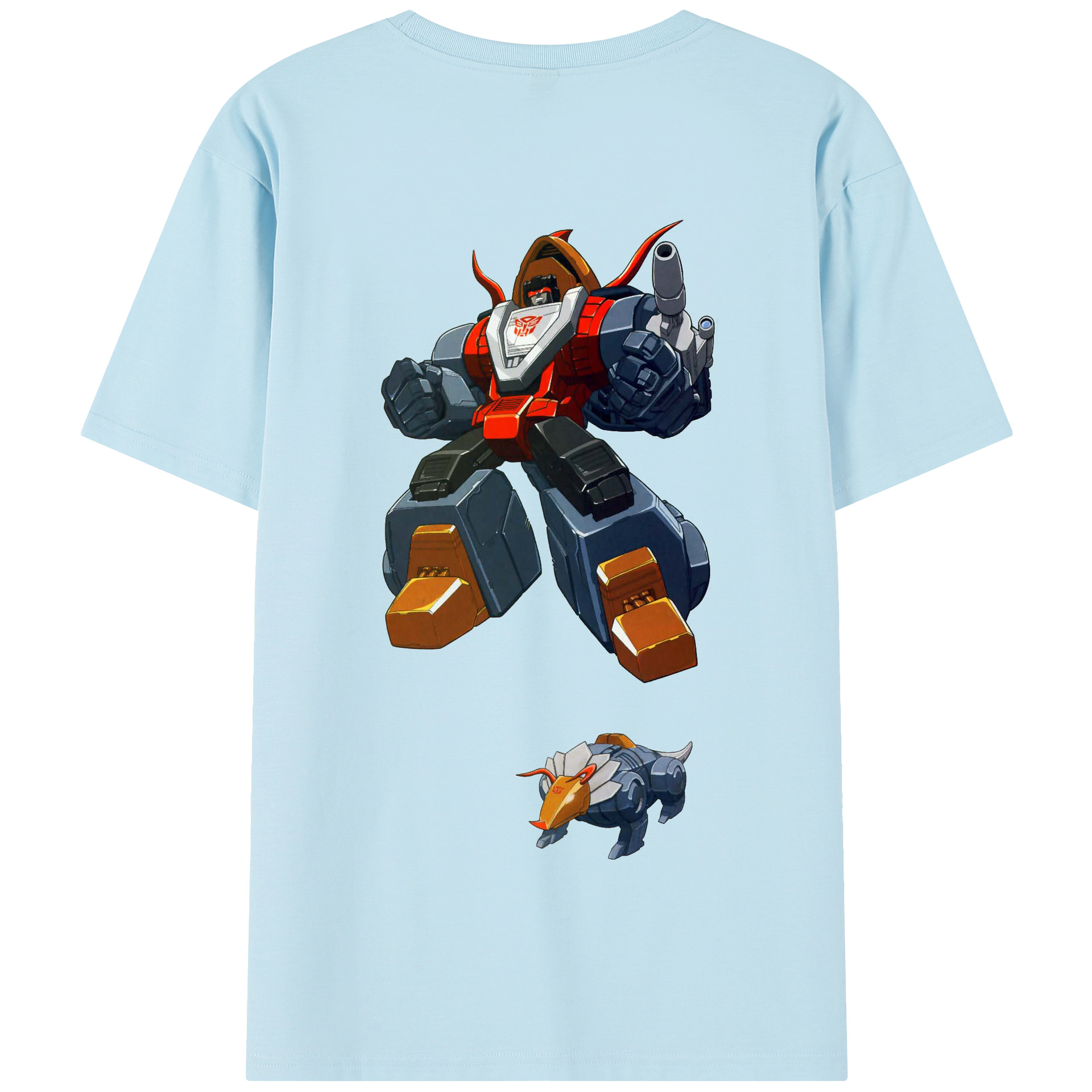 （画像用）  綿100％半袖Tシャツ（背面プリント）